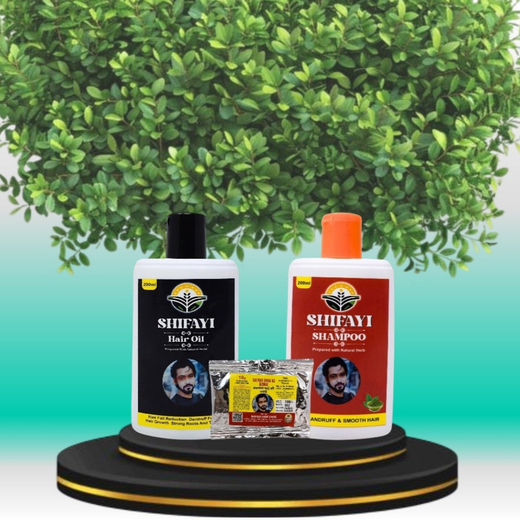 Shifayi Herbal Hair Care Combo Kit  (Pack Of 3)